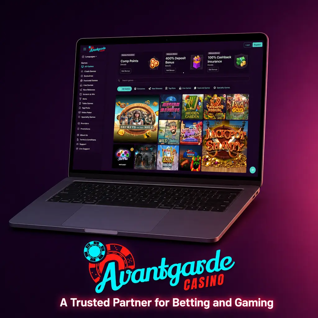 Avantgarde Casino sports betting and casino gaming platform