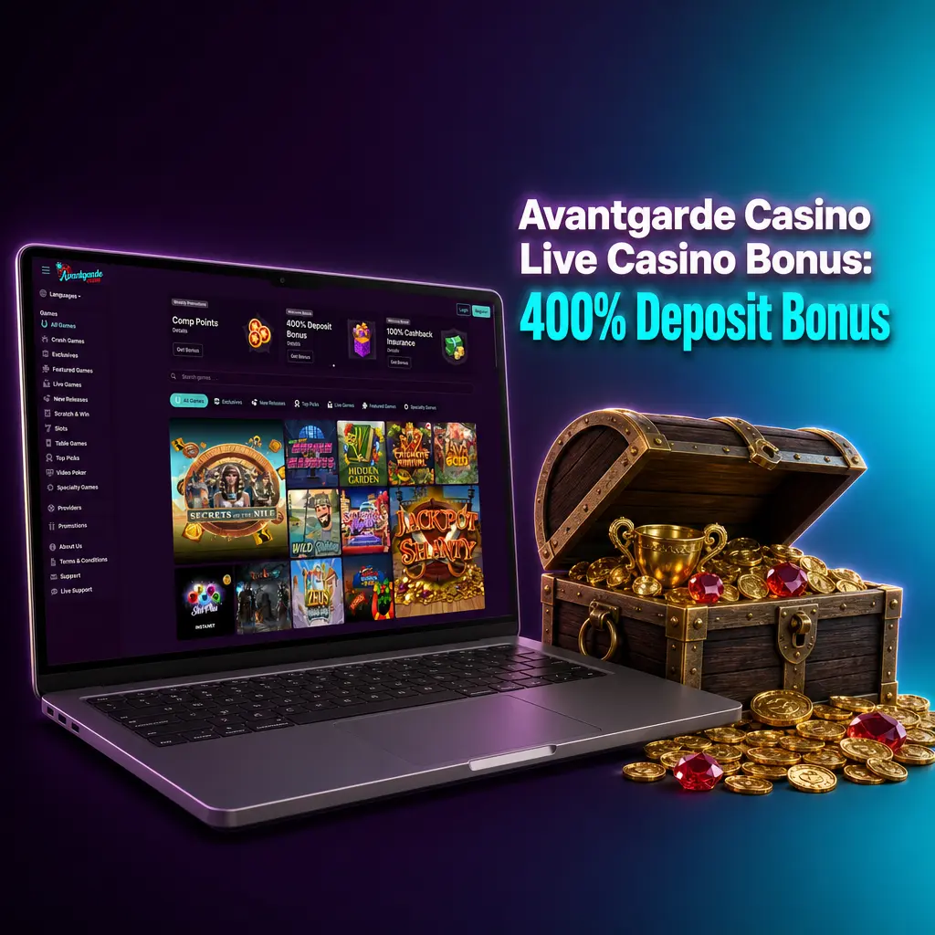 Avantgarde Casino live casino bonus offer