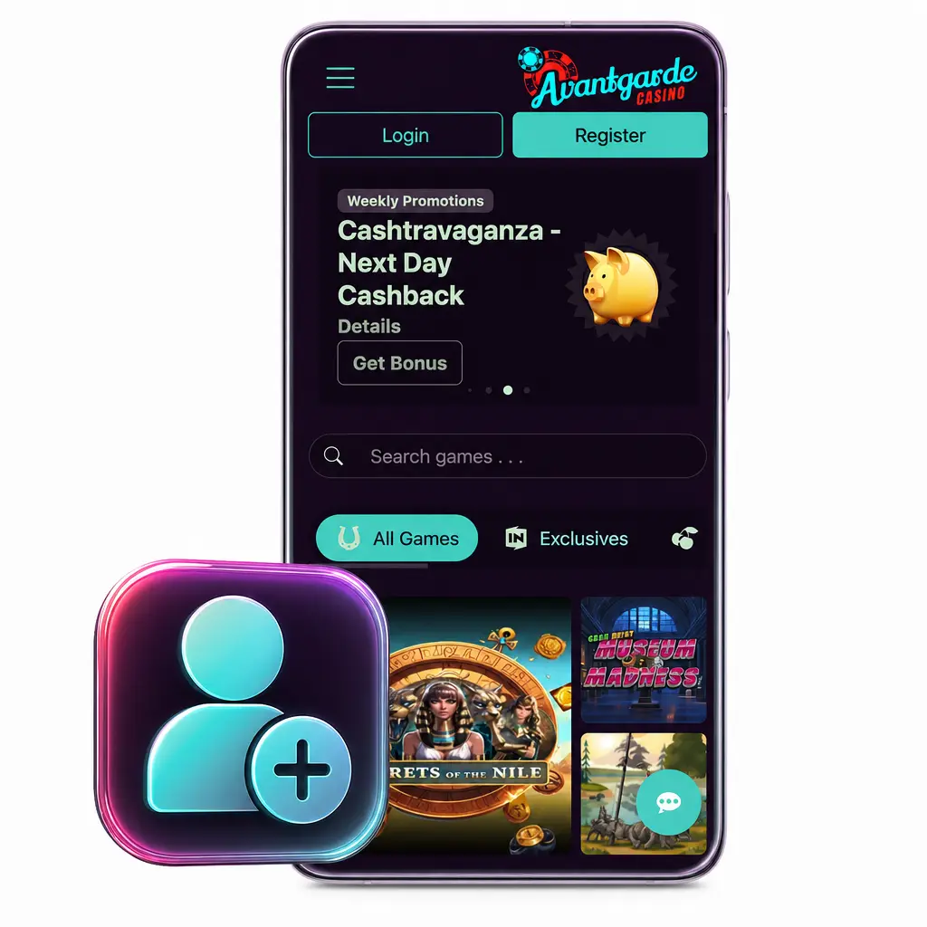 Avantgarde Casino sportsbook and live dealer lobby