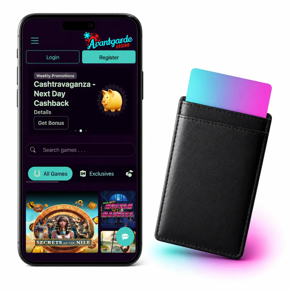 Avantgarde Casino withdrawal methods for United Kingdom players