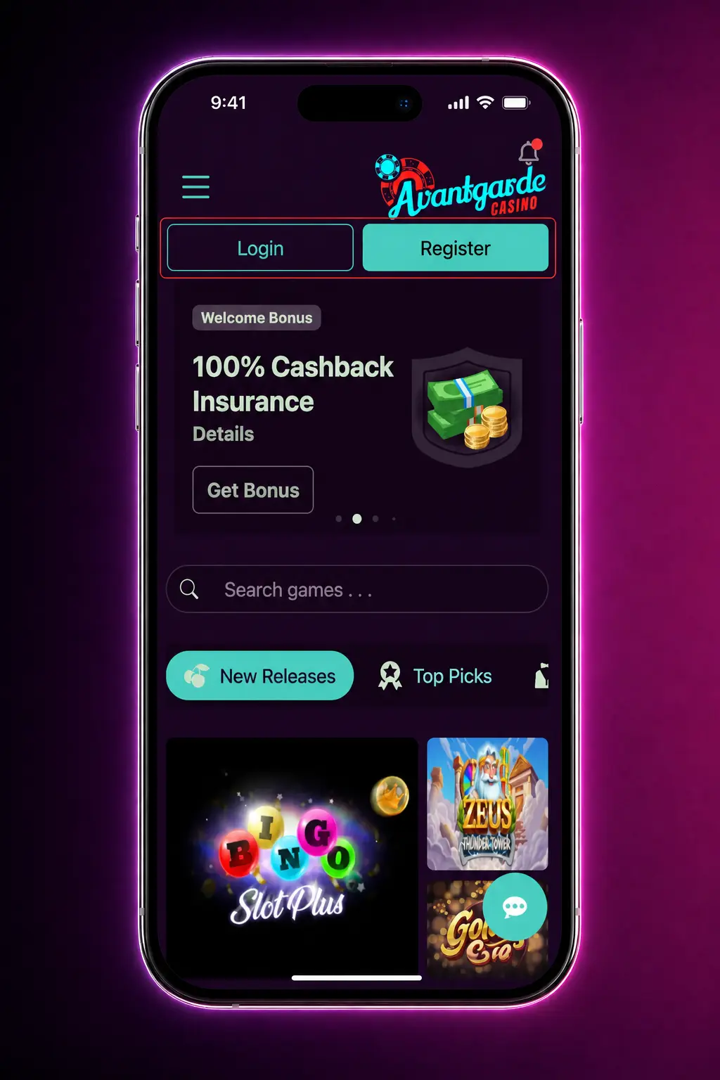 How to claim Avantgarde Casino bonuses