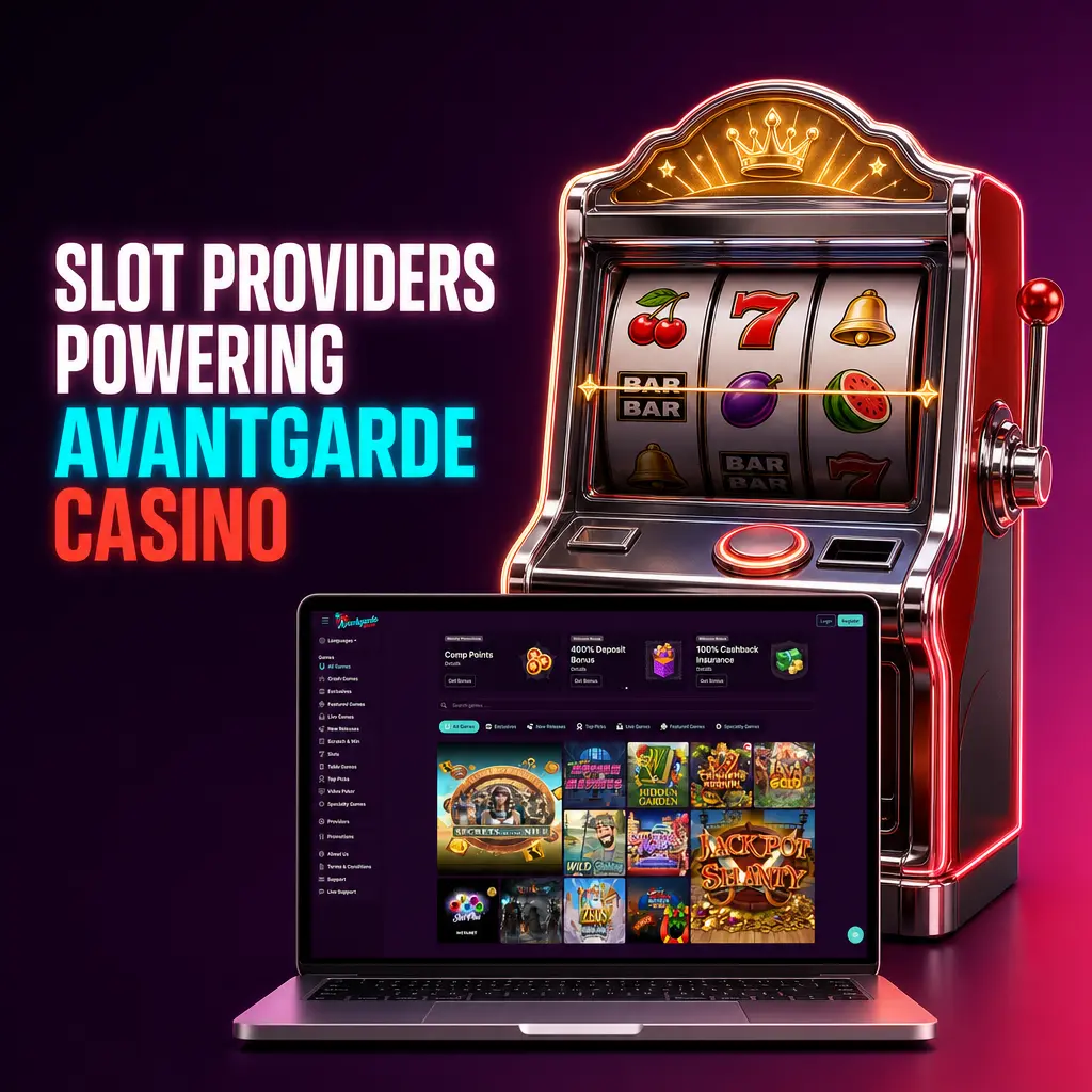 Slot providers powering Avantgarde Casino